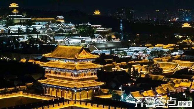 月光古城，忻州夜色